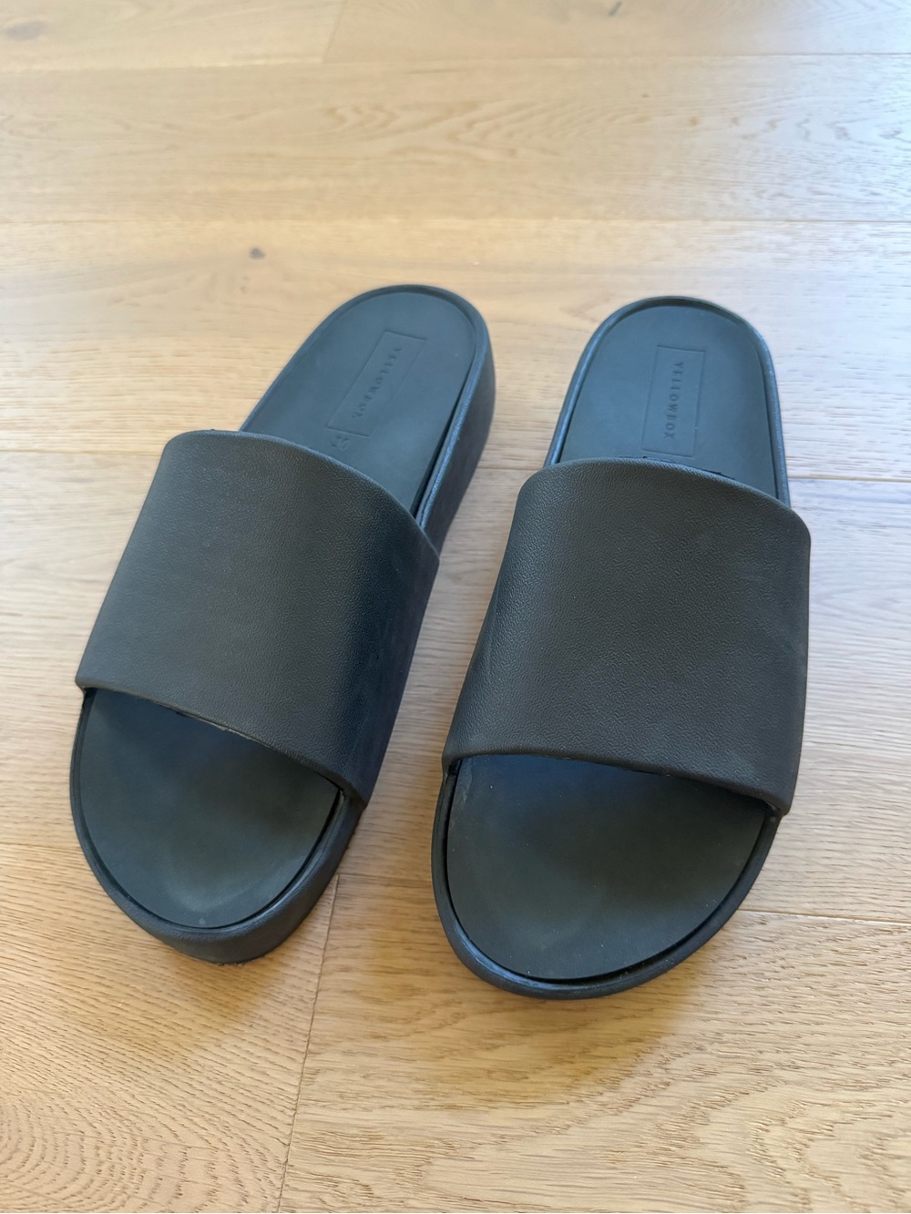 Platform Slide Sandals